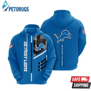 Nfl Detroit Lions 3D Hoodie