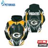 Nfl Green Bay Packers Lightning 3D Hoodie