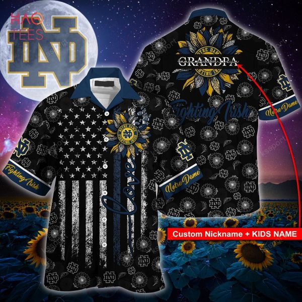 Notre Dame Fighting Irish Hawaiian Shirt