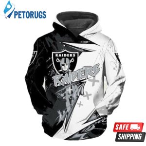 Oakland Raiders 3D Hoodie