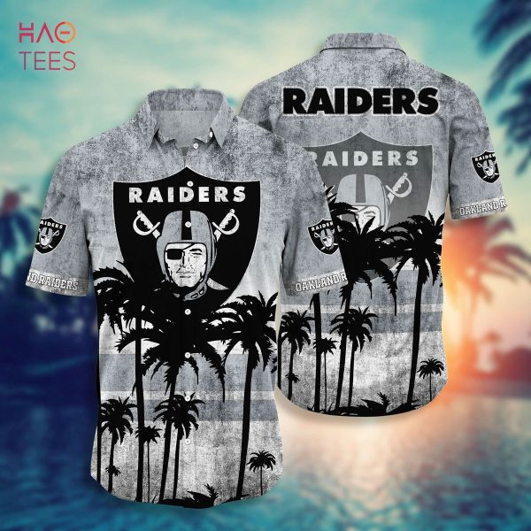 Oakland Raiders NFL-Hawaii Shirt Short Style Hot Trending Summer-Hawaiian NFL V1