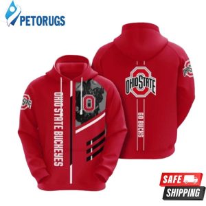 Ohio Go Bucks 3D Hoodie