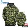 Ohio State Buckeyes Ncaa Camo 3D Hoodie