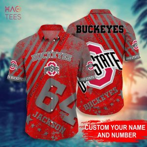 Ohio State Buckeyes Personalized Hawaiian Shirt