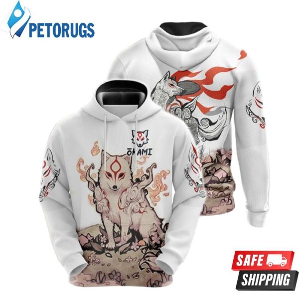 Okami New 645 3D Hoodie