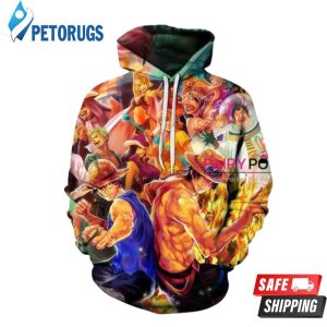 One Piece H 3D Hoodie