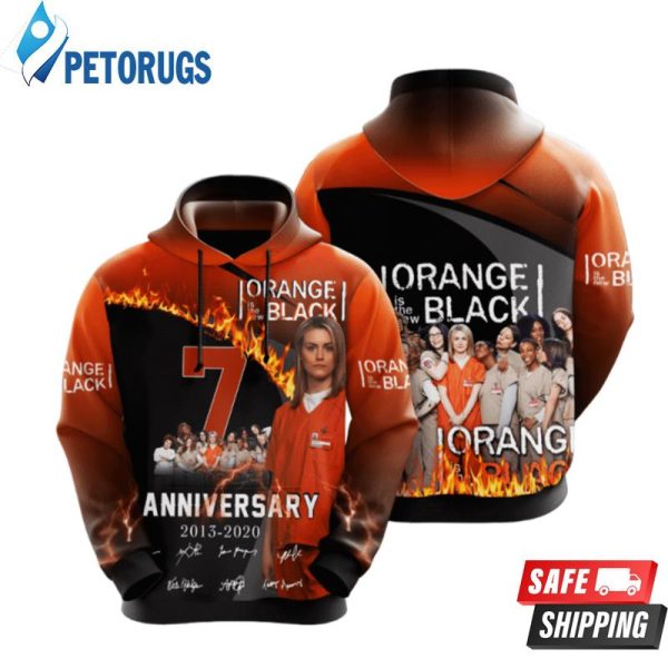 Orange Is The New Black 3D Hoodie