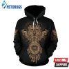 Owl Dream Catcher Feather Pattern 3D Hoodie