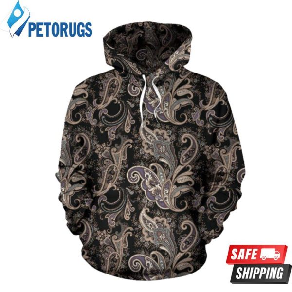 Paisley Mandala 3D Hoodie