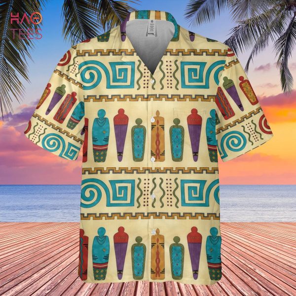 Pattern Girl Native Light Hawaiian Shirt 3D