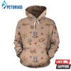 Pattern Steampunk 3D Hoodie