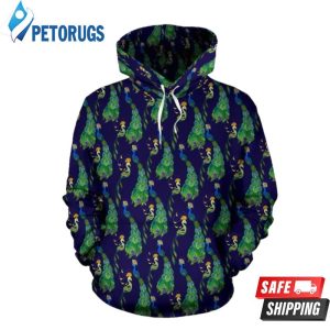 Peacock Art 3D Hoodie