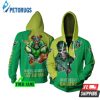 Personalized Canberra Raiders Nrl Mascot Skull Custom Name 3D Hoodie