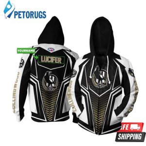 Personalized Collingwood Magpies Custom Name 3D Hoodie