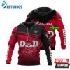 Personalized Essendon Football Club Dad Custom Name 3D Hoodie