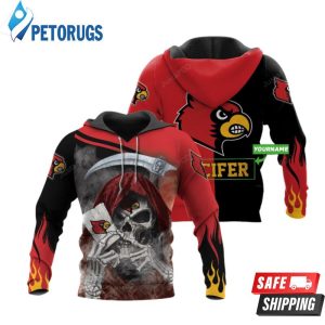 Personalized Louisville Cardinals Custom Name 3D Hoodie