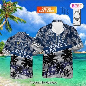 Personalized MLB Tampa Bay Rays Palm Tree Hawaii Shirt