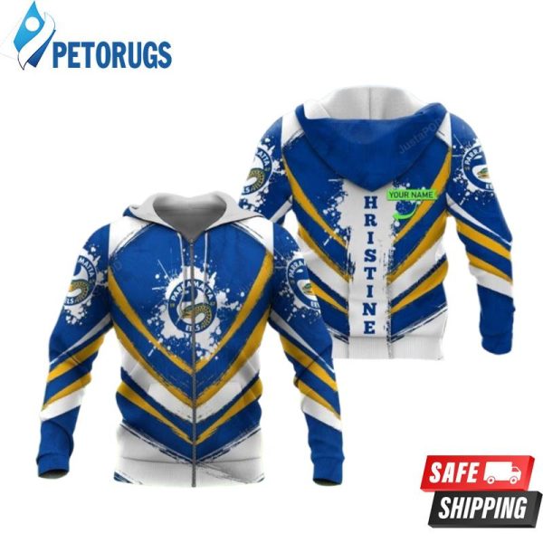 Personalized Parramatta Eels Custom Name 3D Hoodie