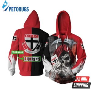 Personalized St Kilda Football Club Custom Name 3D Hoodie