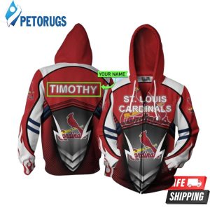 Personalized St Louis Cardinals Custom Name 3D Hoodie