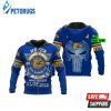 Personalized West Coast Eagles Afl Never Underestimate Skull Custom Name 3D Hoodie