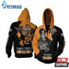 Personalized Wests Tigers Nrl Mascot Skull Custom Name 3D Hoodie