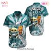 Philadelphia Eagles NFL Baby Yoda Hawaiian Shirt Style Summer Trending For Men Women