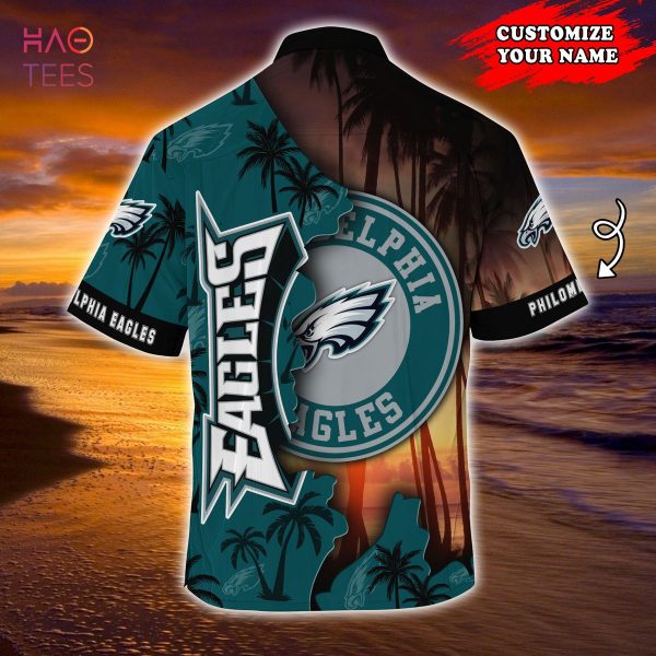 Philadelphia Eagles NFL Customized Summer 3D All Over Printed Hawaiian Shirt