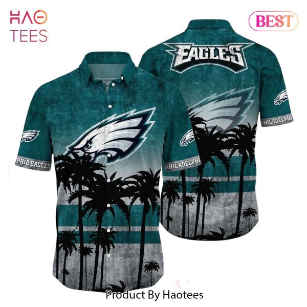 Philadelphia Eagles NFL Hawaiian Shirt Tropical Pattern Graphic New Collection Summer Gift For Fan NFL