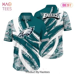 Philadelphia Eagles NFL Hawaiian Shirt Tropical Pattern New Trend Summer For Sports Football Fans