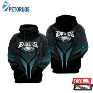 Philadelphia Eagles Nfl Football Dark Blue Philadelphia Eagles Philadelphia Eagles 3D Hoodie