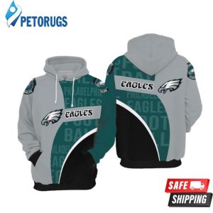 Philadelphia Eagles Nfl Football Gray Philadelphia Eagles Philadelphia Eagles 3D Hoodie