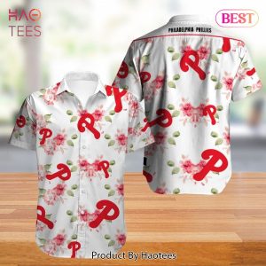 Philadelphia Phillies Hawaiian Shirt flower summer gift for fans