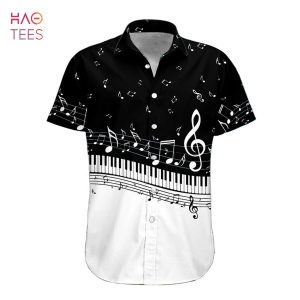 Piano Hawaii Shirt 3D Limited Edition