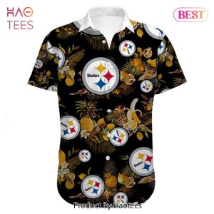 Pittsburgh Steelers Hawaiian Shirt flower summer gift for fans