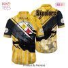 Pittsburgh Steelers NFL Football Hawaiian Shirt Short American Flag Print This Summer Gift For Fans