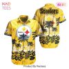 Pittsburgh Steelers NFL Hawaii Graphic Tropical Pattern Style Summer Hawaiian Shirt