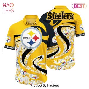 Pittsburgh Steelers NFL Hawaii Shirt Tropical Pattern Graphic This Summer Gift For Fan NFL