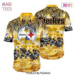 Pittsburgh Steelers NFL Hawaiian Shirt Style Tropical Pattern Summer For Awesome Fans