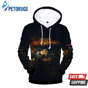 Playerunknown Battleground Black 3D Hoodie