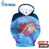 Ponyo On The Cliff Ponyo B 3D Hoodie