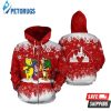 Pooh Christmas 3D Hoodie