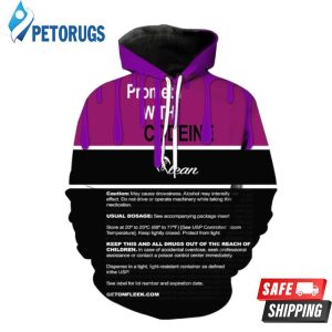 Prometh With Codeine Cough Syrup 3D Hoodie