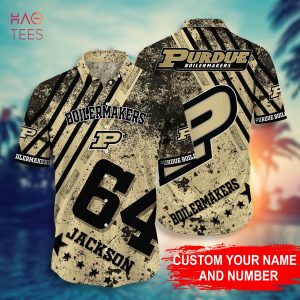 Purdue Boilermakers Personalized Hawaiian Shirt