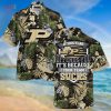 Purdue Boilermakers Summer Hawaiian Shirt And Shorts