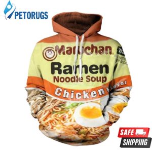 Ra Chicken Noodle Soup 3D Hoodie