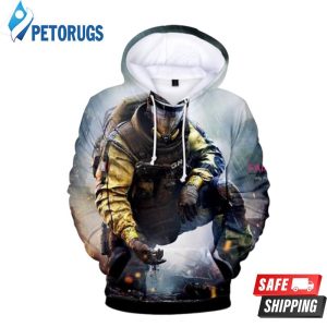 Rainbow Six Lion 3D Hoodie