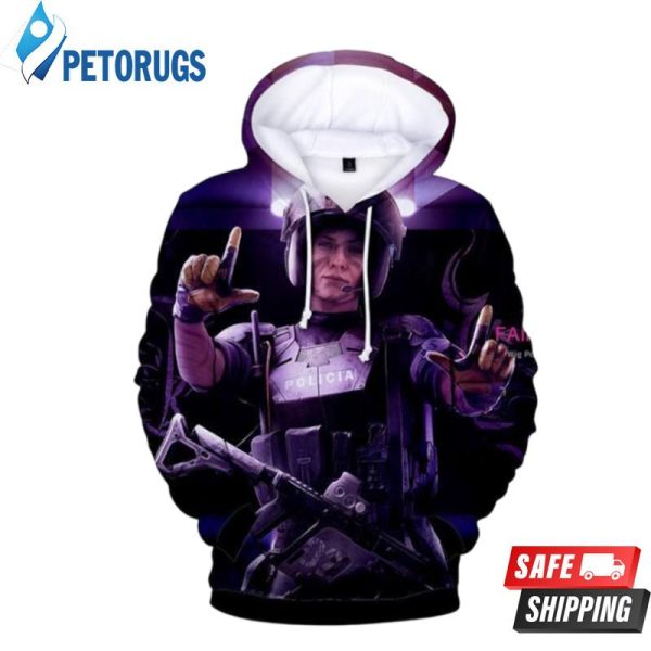 Rainbow Six Mira 3D Hoodie