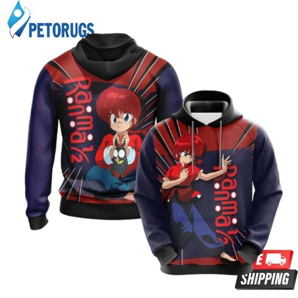 Ranma Cute 1226 3D Hoodie