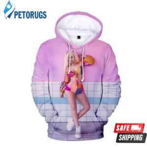 Rapper Singer Iggy Azalea 3D Hoodie